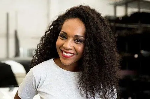 Woman smiling confidently