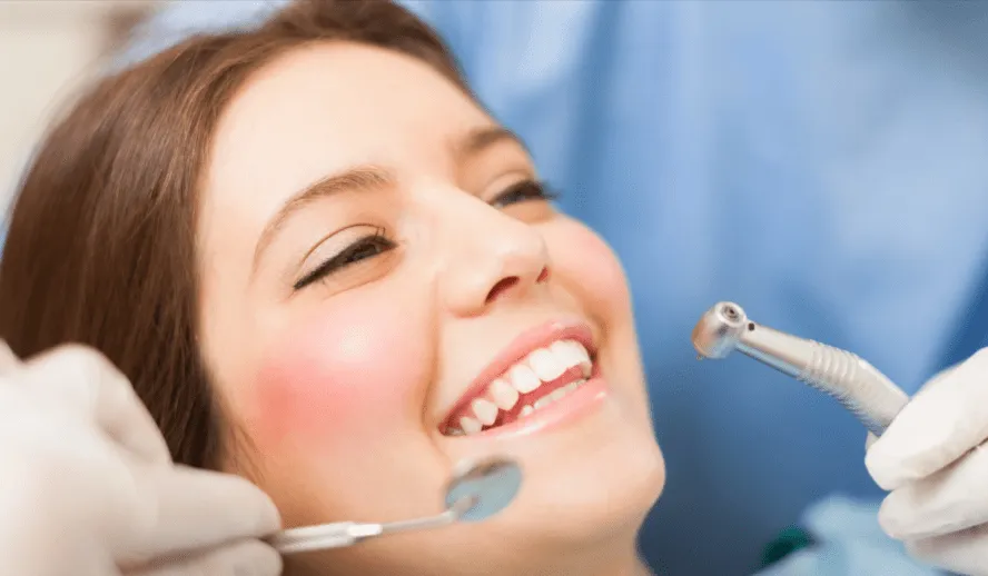 Dental patient discussing treatment options with their dentist