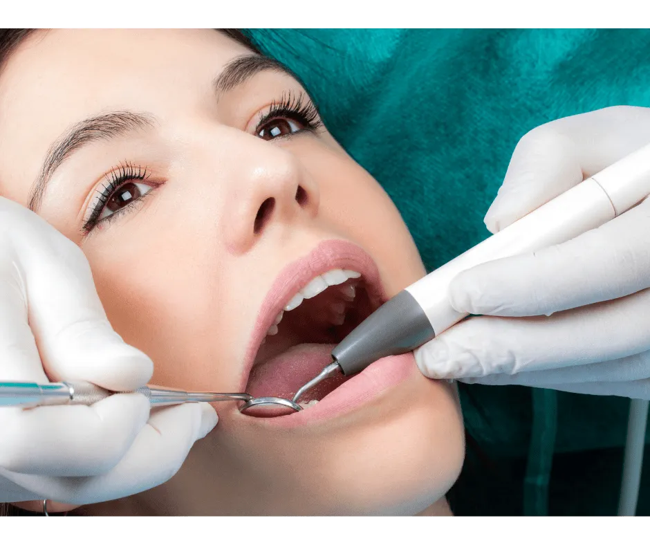 Isaacs Family Dental team member with a patient