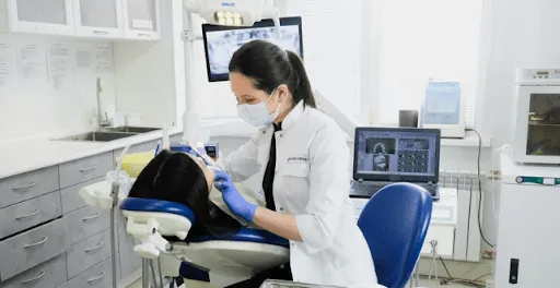 Dental checkup and cleaning at Isaacs Family Dental