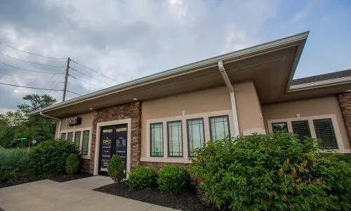 Exterior view of the Isaacs Family Dental building