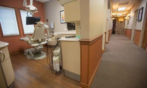 Treatment room at Isaacs Family Dental in Indianapolis