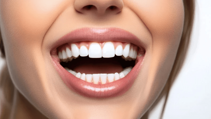woman with a bright smile